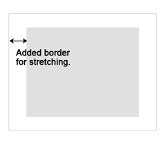 Border for Stretched Canvas