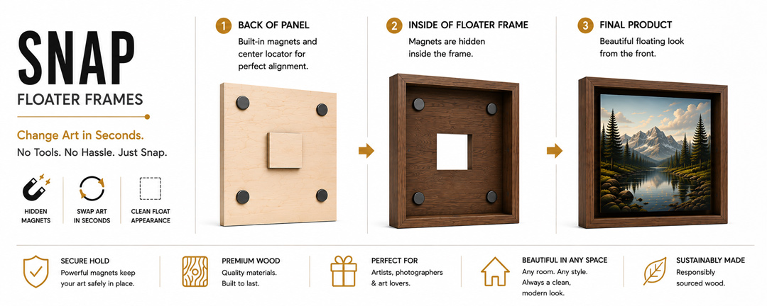 Snap Floater Frames